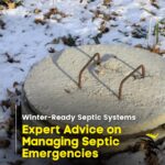 septic tank in winter blog banner